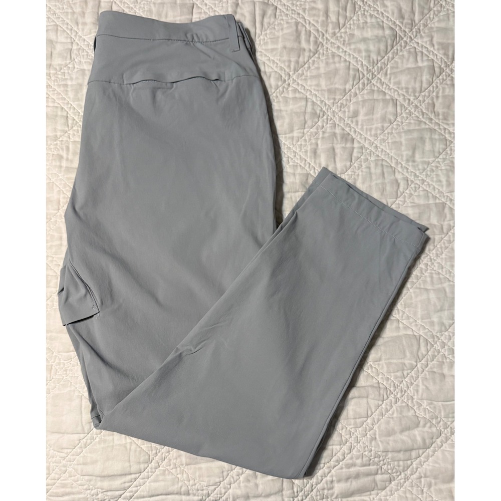 Lululemon Commission Pant Slim Light Grey 34 Mens Warpstreme Chino Trouser